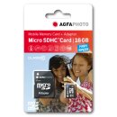 Agfa 16GB Micro SD Karte Class 10