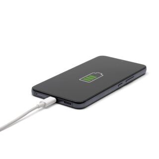 USB-A auf USB-C Lade-/ Datenkabel ABS weiss