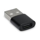 USB-A Stecker auf USB-C Buchse, USB-Adapter, USB 2.0 (Hi-Speed USB)