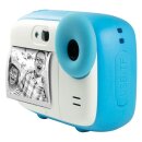 Agfa Foto Realikids Instant Kamera blau Sofortbildkamera inkl. Thermorollen