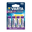 Varta Lithium Batterie Mignon (AA/FR6) Professional 4er...
