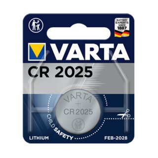 Varta Electronics CR 2025 Knopfzelle