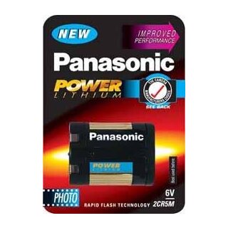 Panasonic Lithium Batterie  2CR5